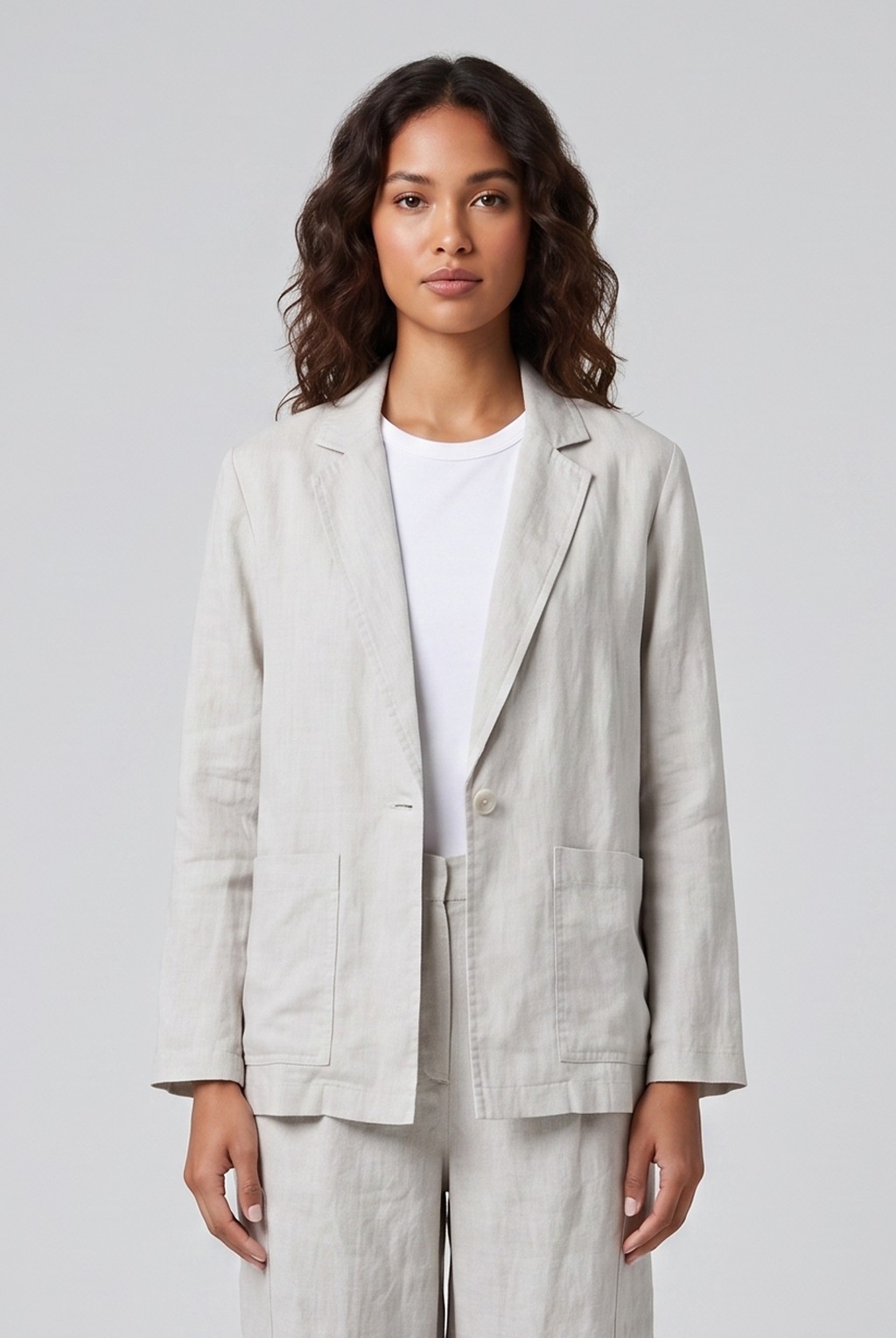Karapapa Blazer - Grey Violet by Keeling | 25 South Boutiques