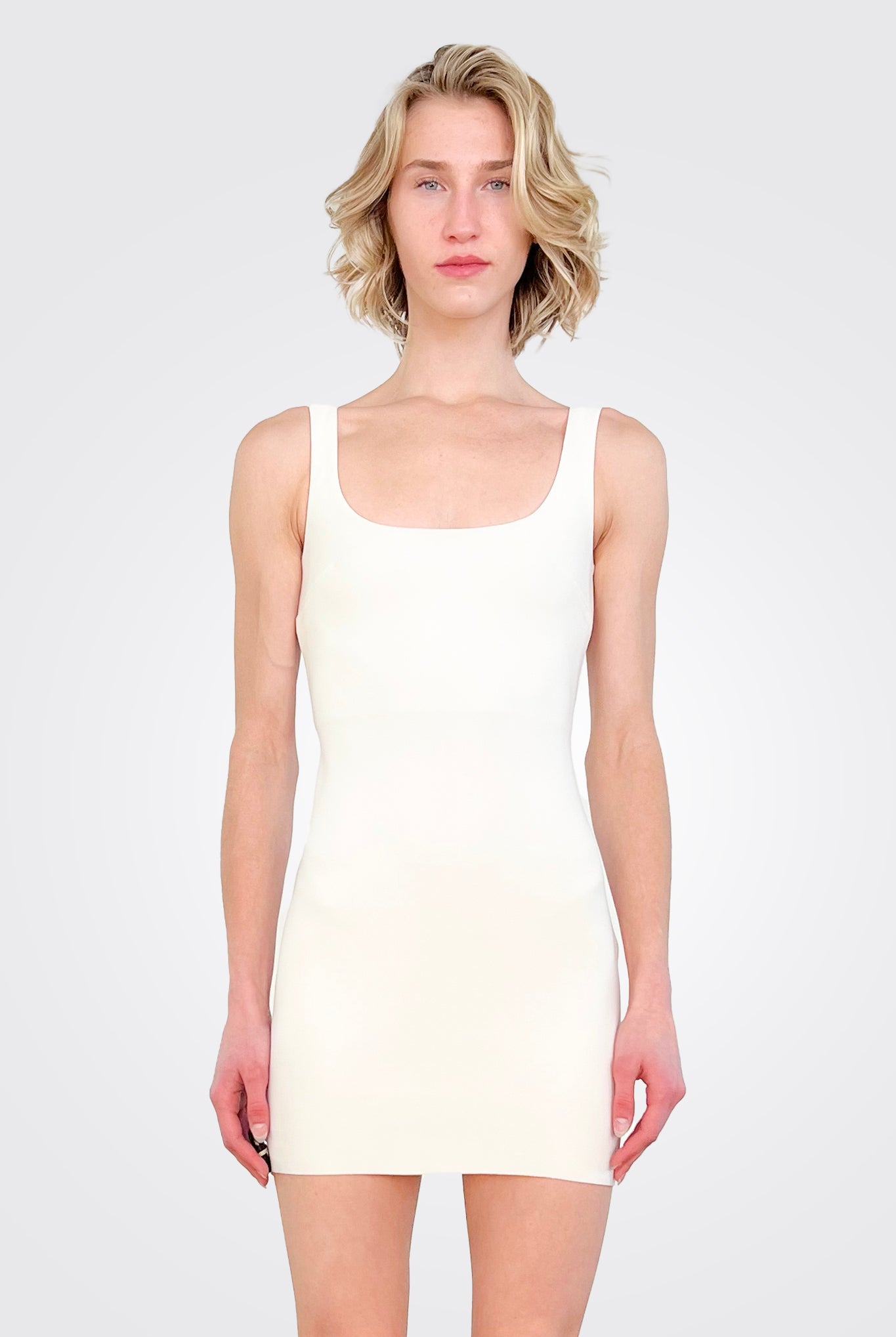 Arlette Mini Dress - Ivory by Bec & Bridge — alternate view
