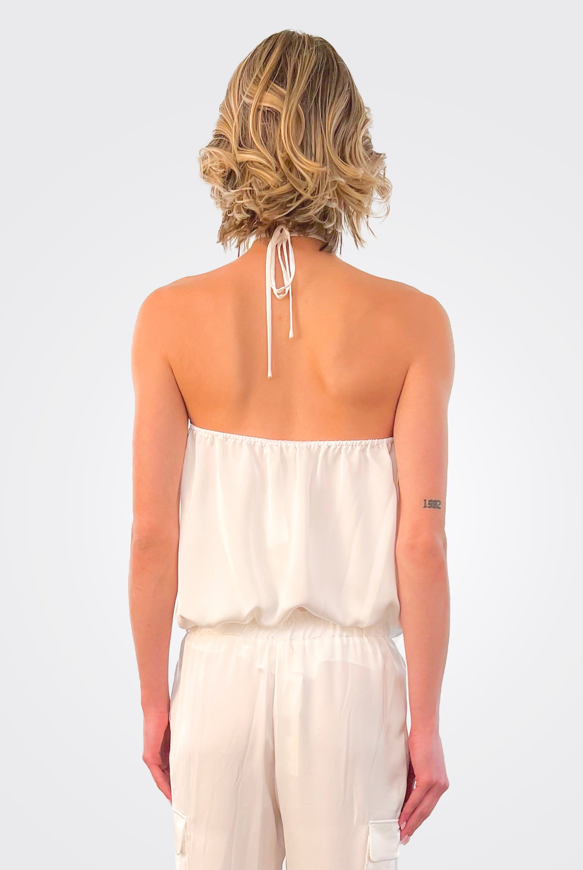 Carmen Halter Top - Ivory by Ramy Brook — alternate view