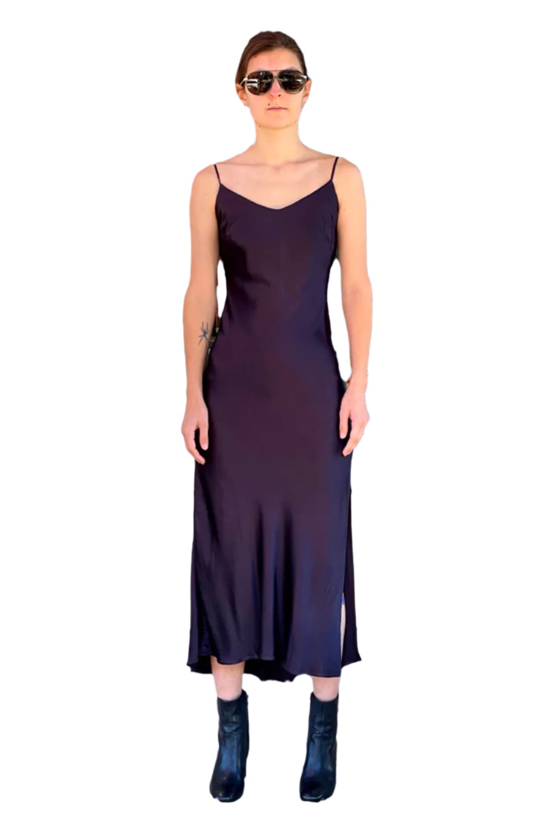 Winner Silky Chemise Dress - Java by LA Made | 25 South Boutiques