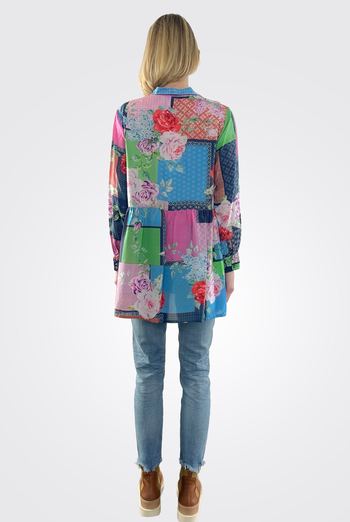 Rose Monroe Tunic - Multi by Johnny Was — view 3