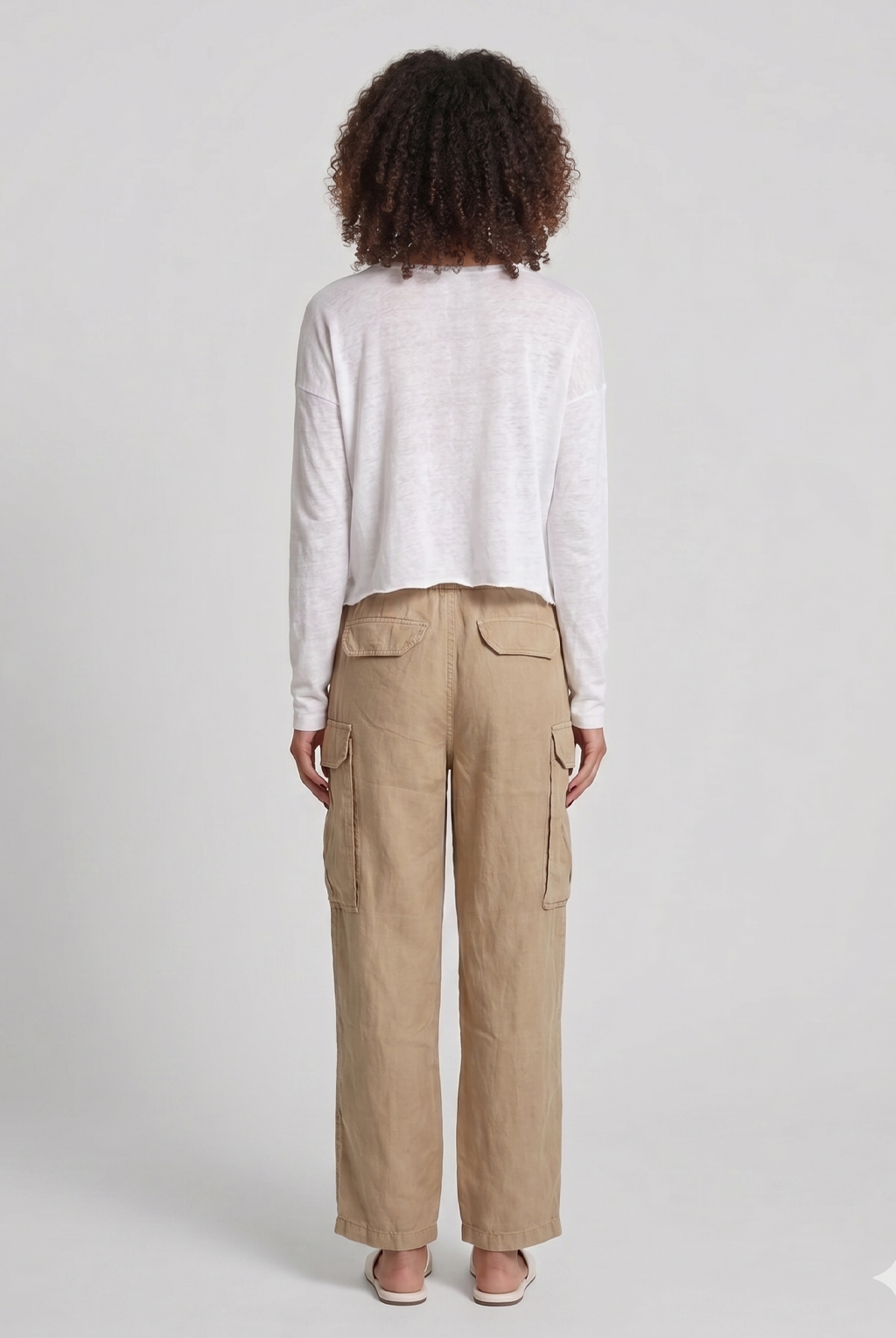 Wiwi Utility Cargo Pant - Mocha by Keeling — view 3