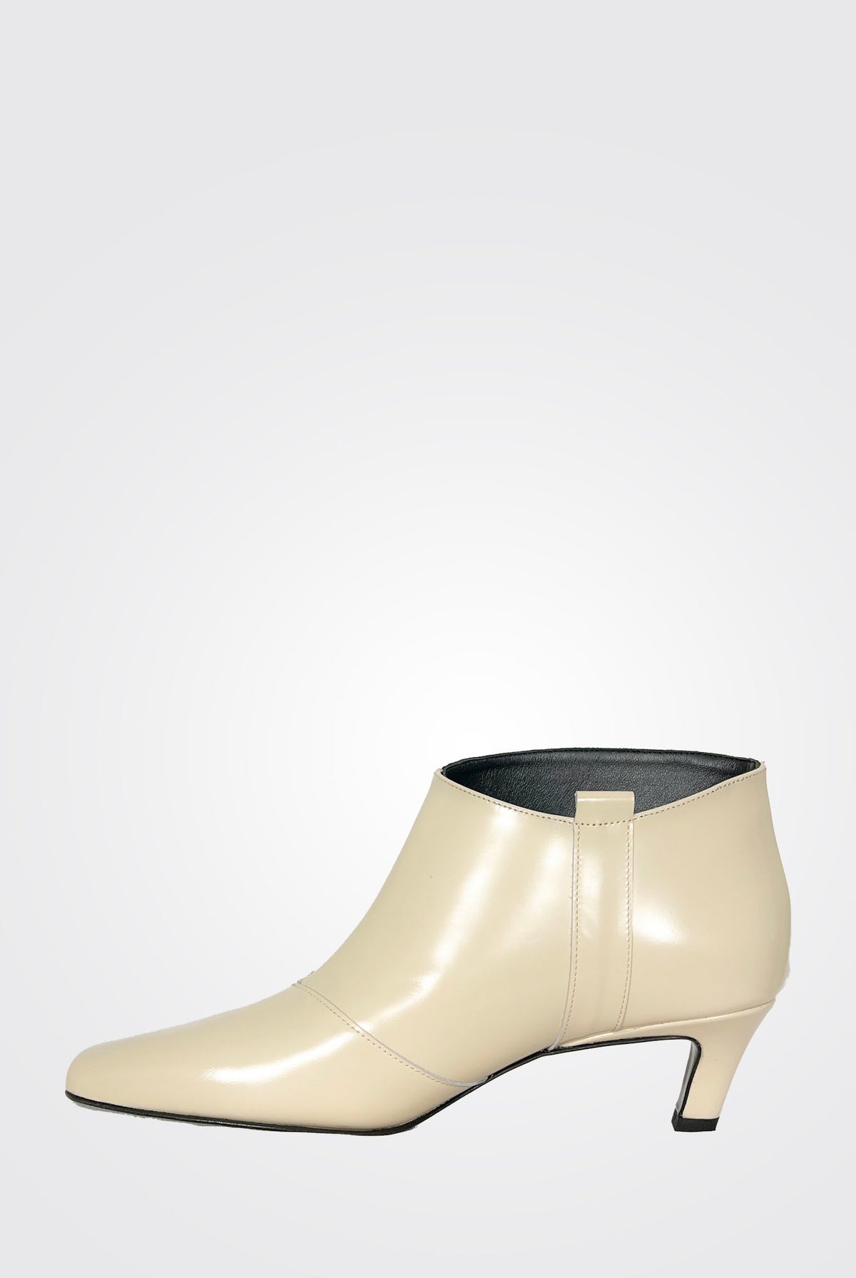 Leather Mini Ankle Boots - Pumice by Liviana Conti — alternate view