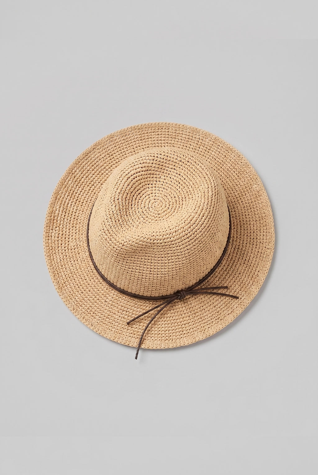 Woven Straw Panama Hat - Tan by Liviana Conti | 25 South Boutiques