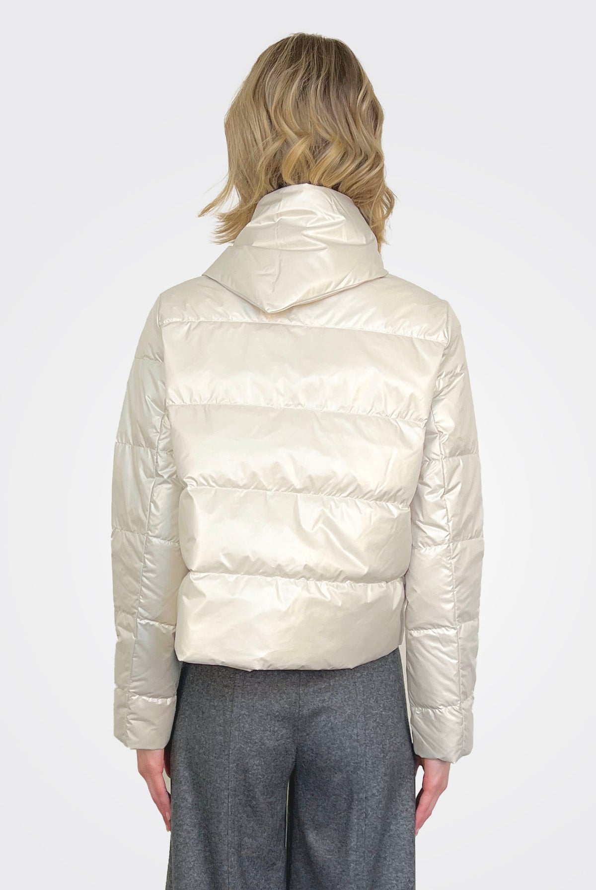 Padded Down Jacket - Pumice by Liviana Conti — view 3
