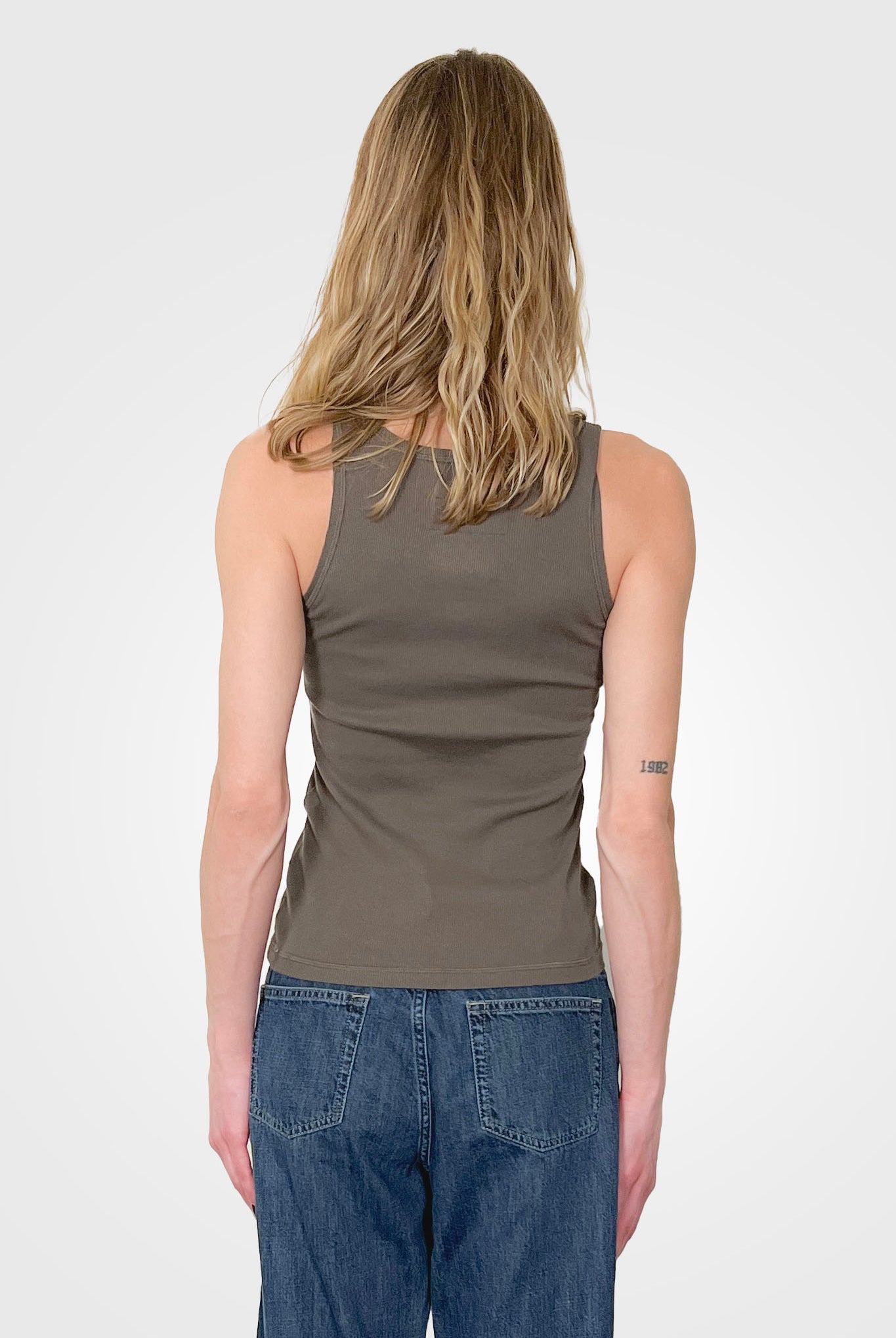 Cotton Singlet - Marten by Private 0204 — alternate view