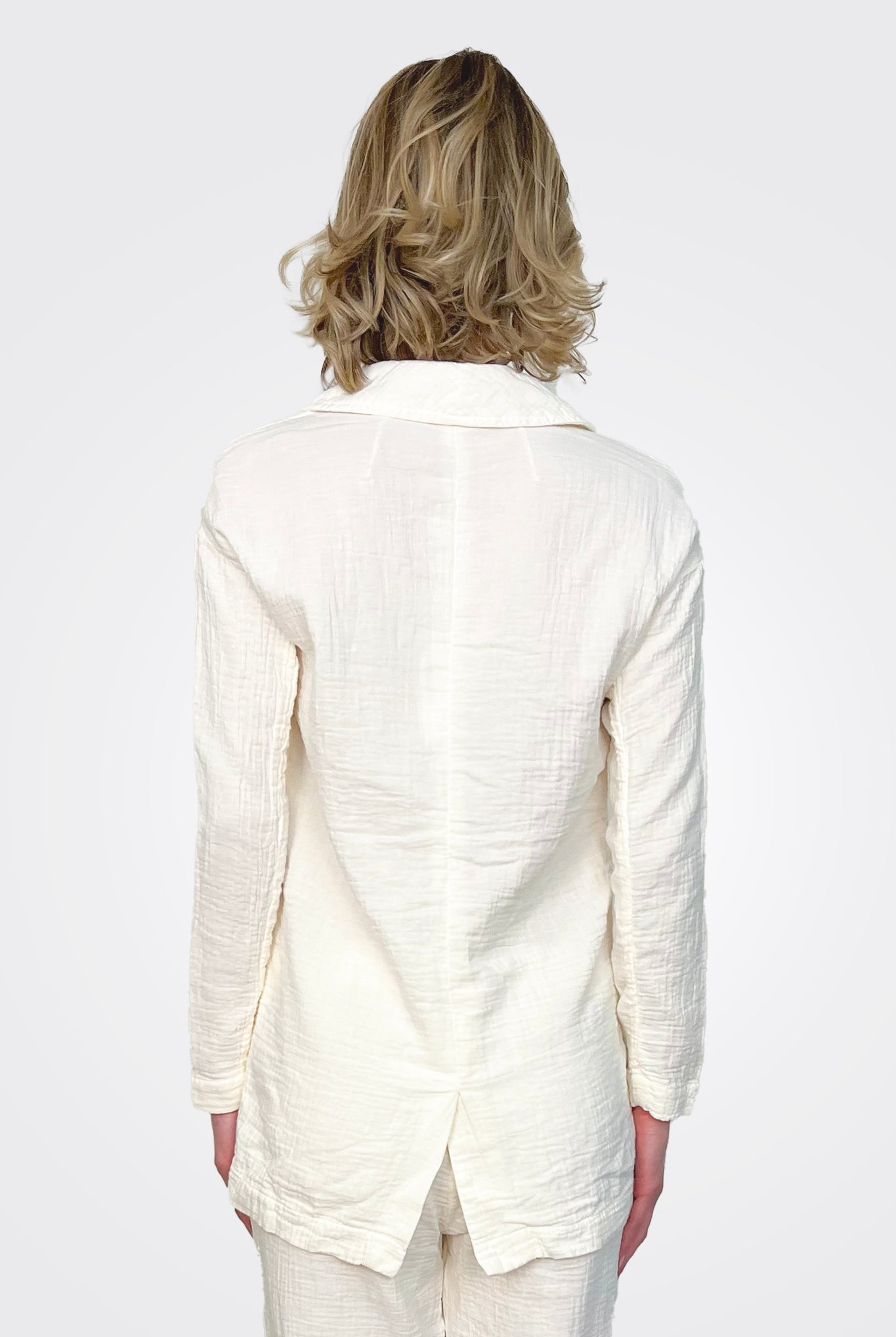 Boyfriend Blazer - Macadamia by Bobi — view 3