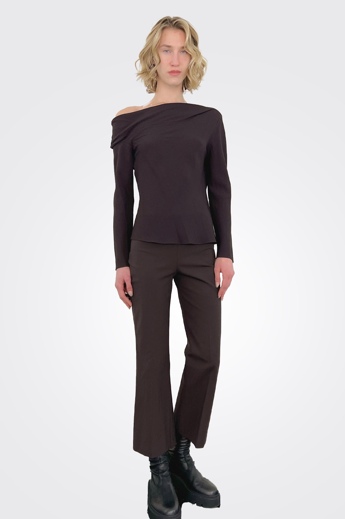 Bistretch Kick Pant - Mink by Theory | 25 South Boutiques