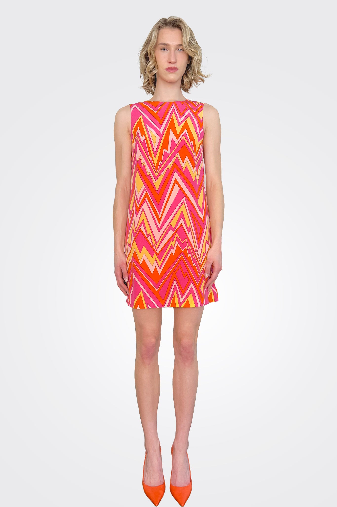 Silk Retro Dress - Pink by Missoni | 25 South Boutiques