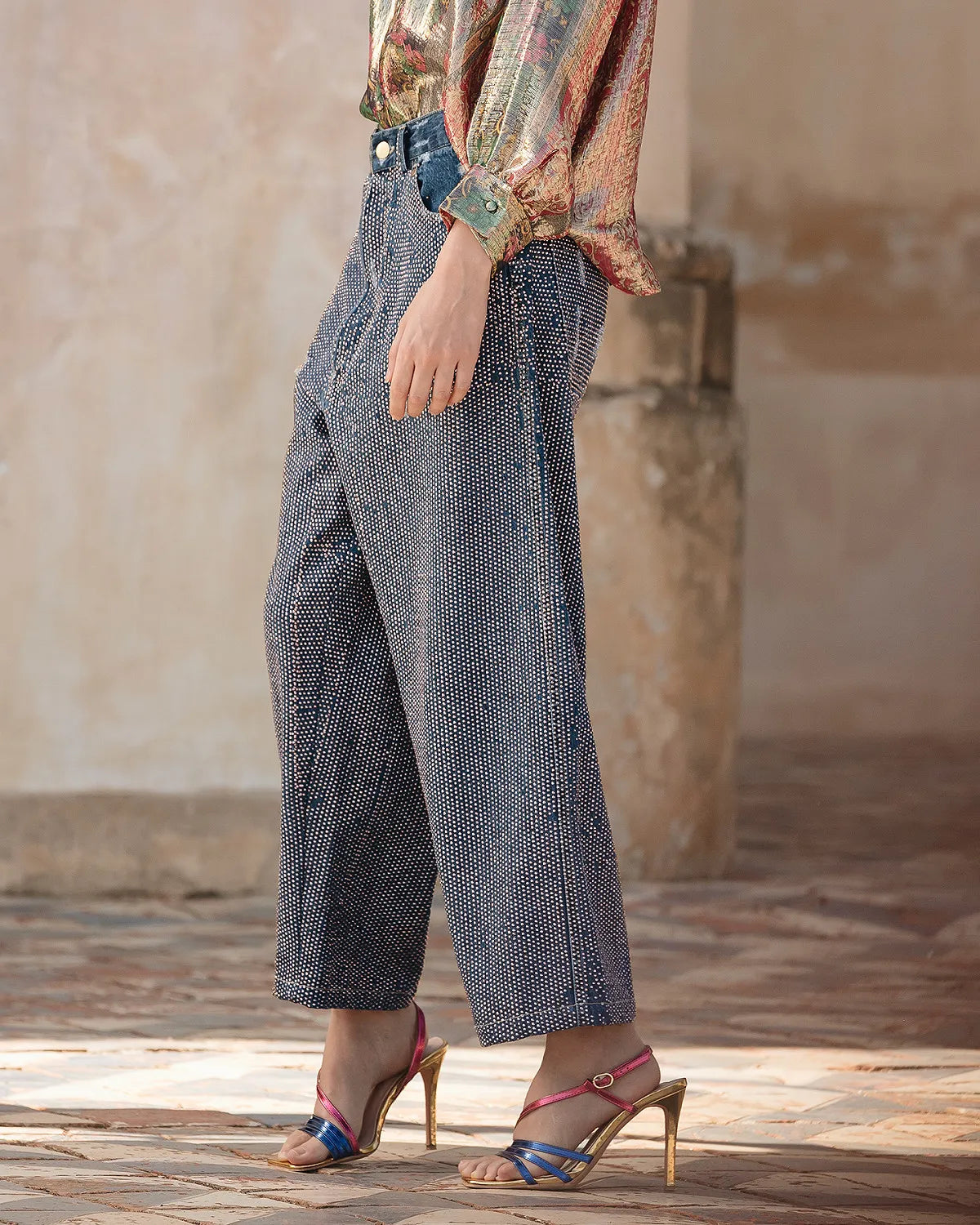 Janis Pants - Blue by Mes Demoiselles — view 3