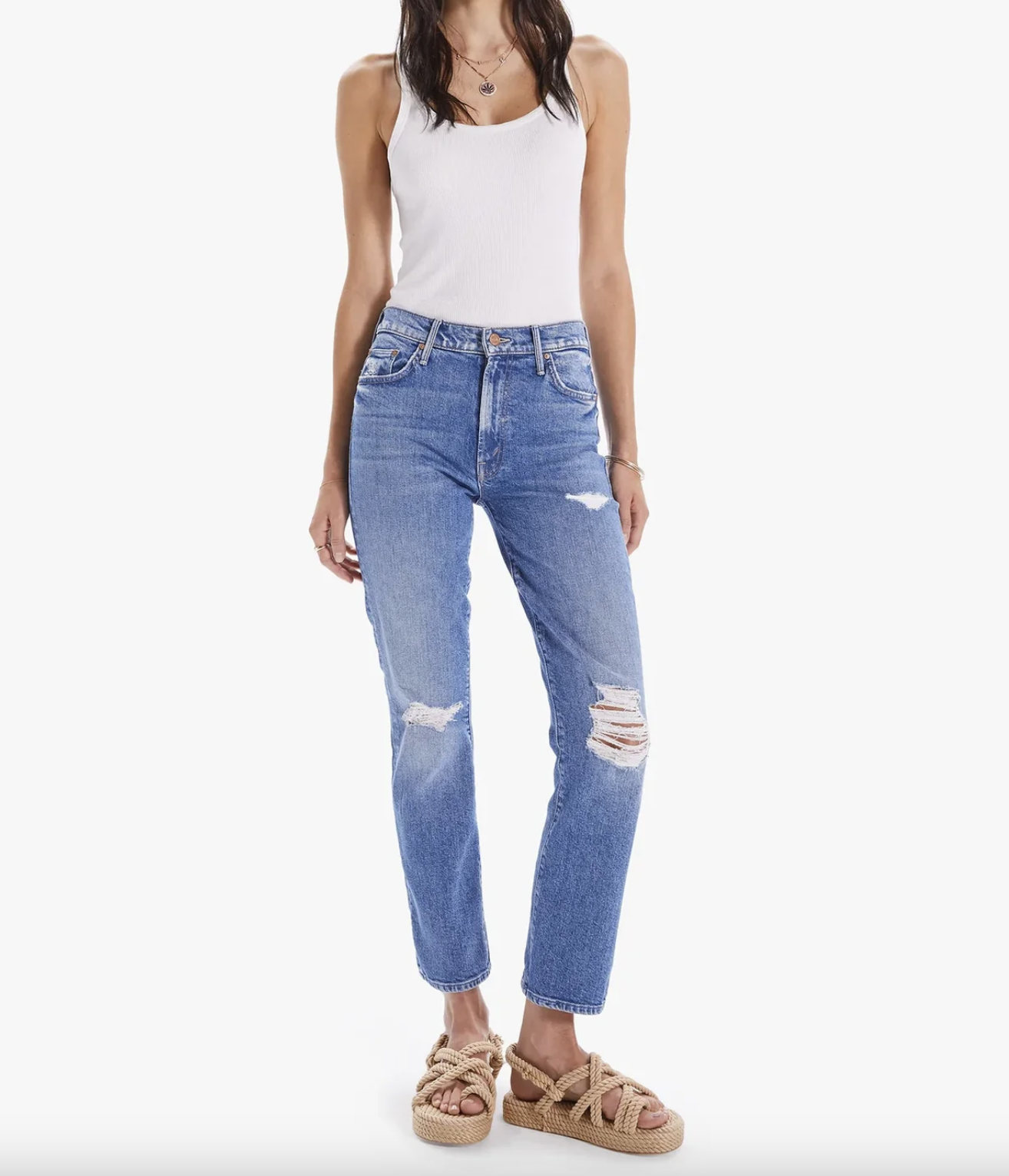 The Insider Ankle - Bloom & Doom by MOTHER | 25 South Boutiques