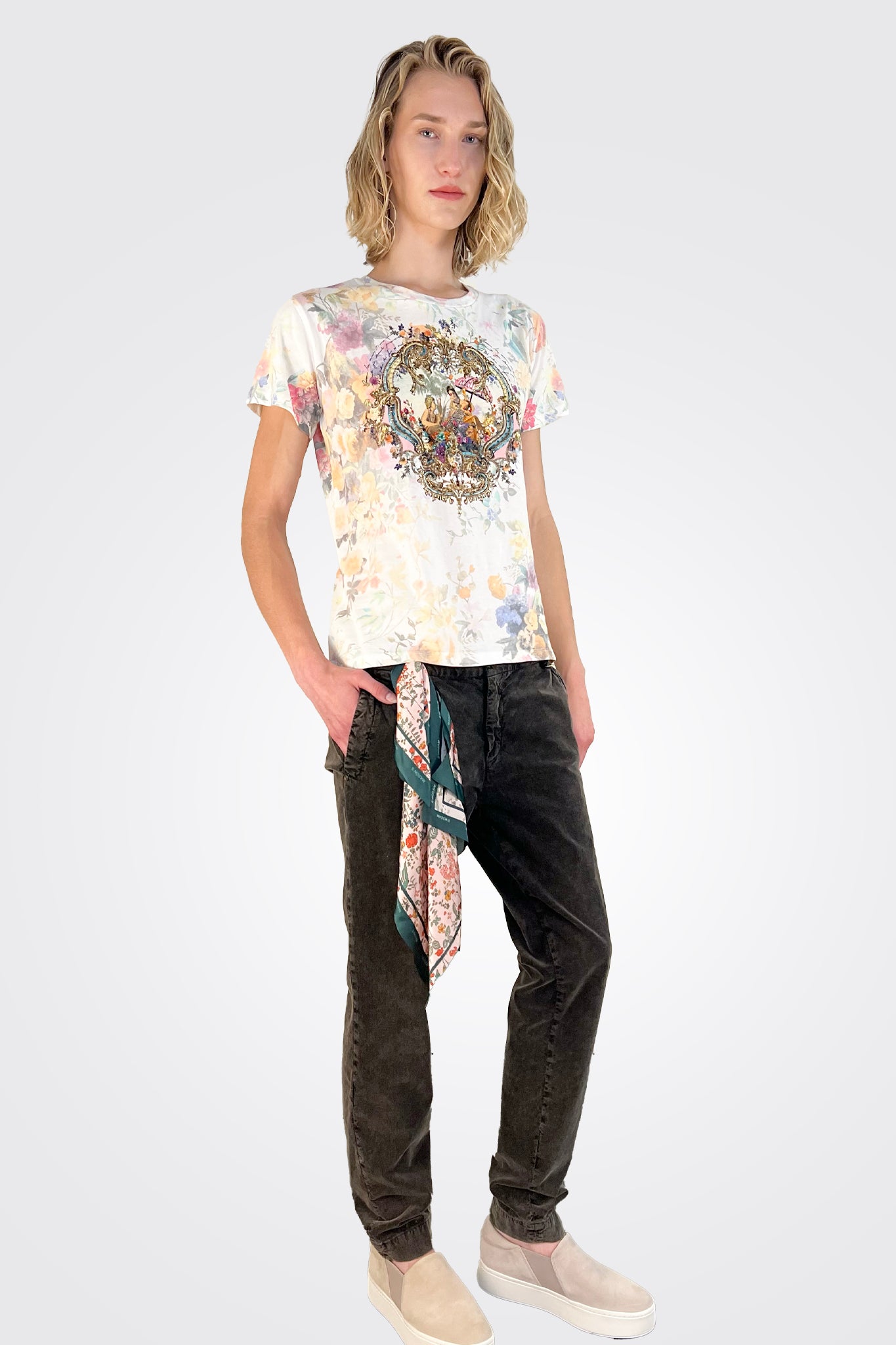 Jaqueline Archivio Chino Pants - Nero by Masons — alternate view