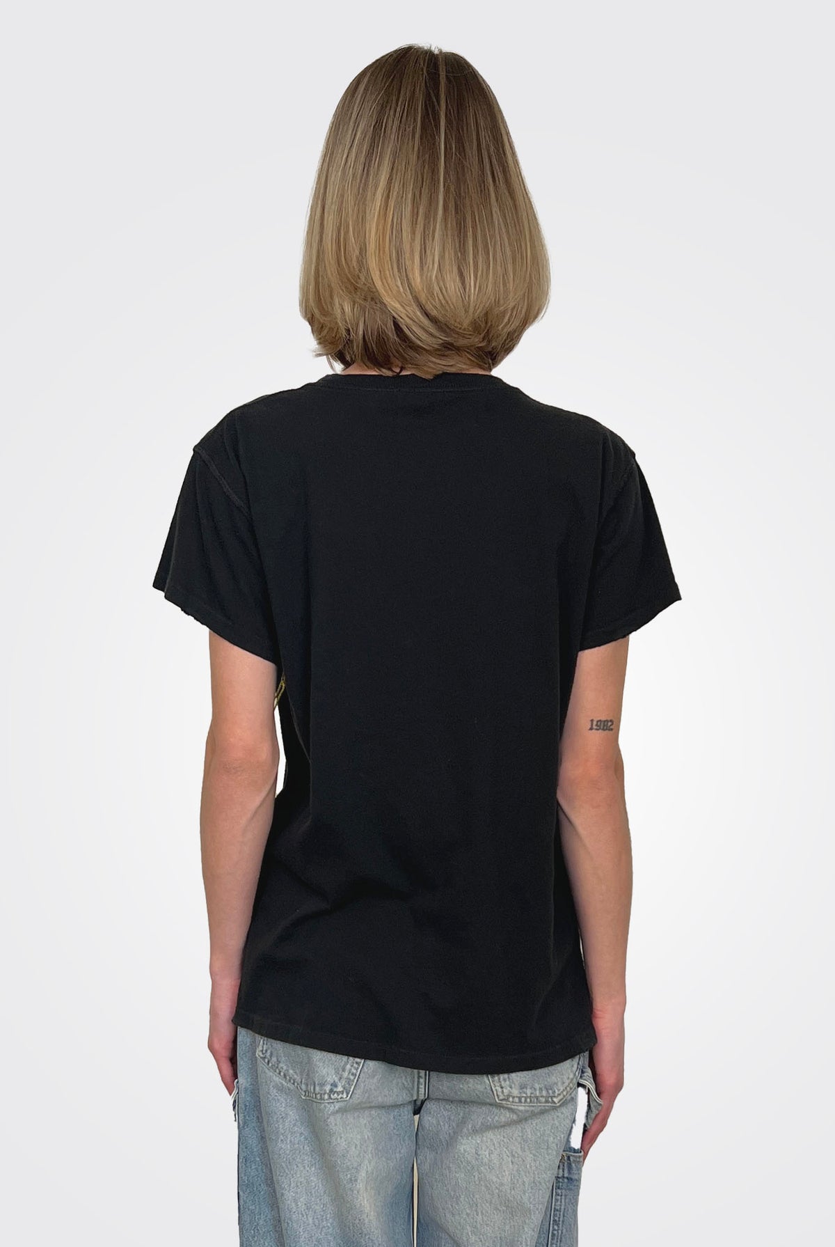 Rolling Stones Tee - Coal by MADEWORN — alternate view