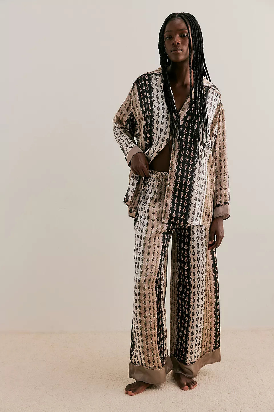 Dreamy Days Pajama Set - Neutral Combo by Free People | 25 South Boutiques
