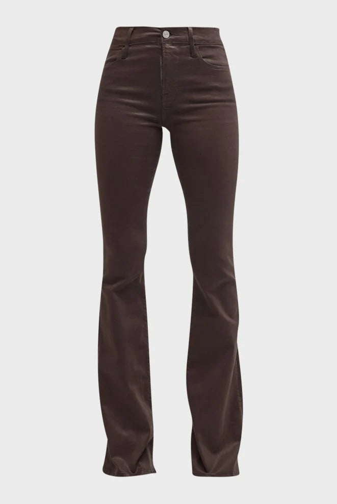 Le High Flare - Espresso Coated by Frame — view 4
