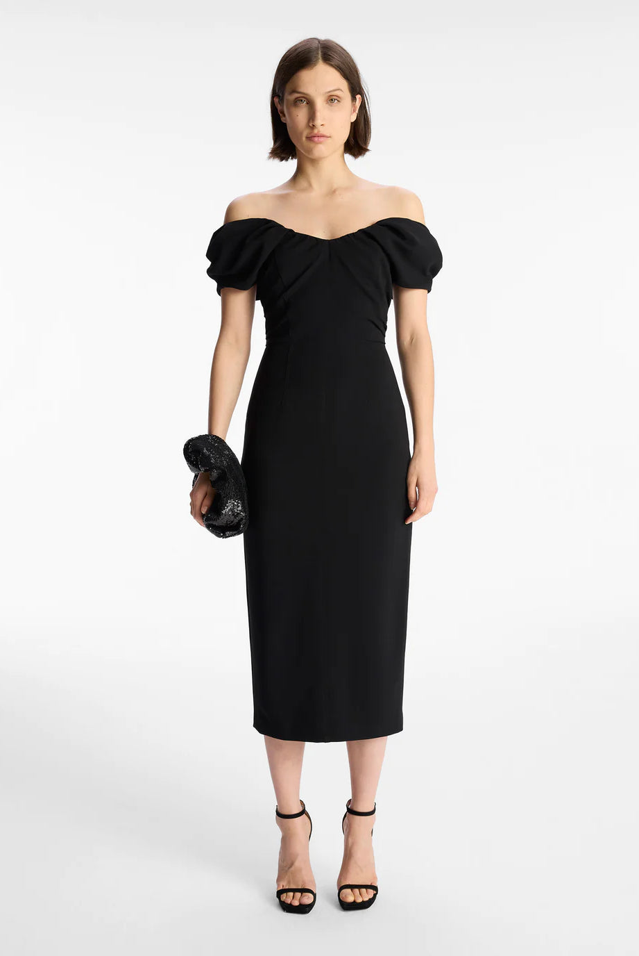 Nora Midi Dress - Black by A.L.C | 25 South Boutiques