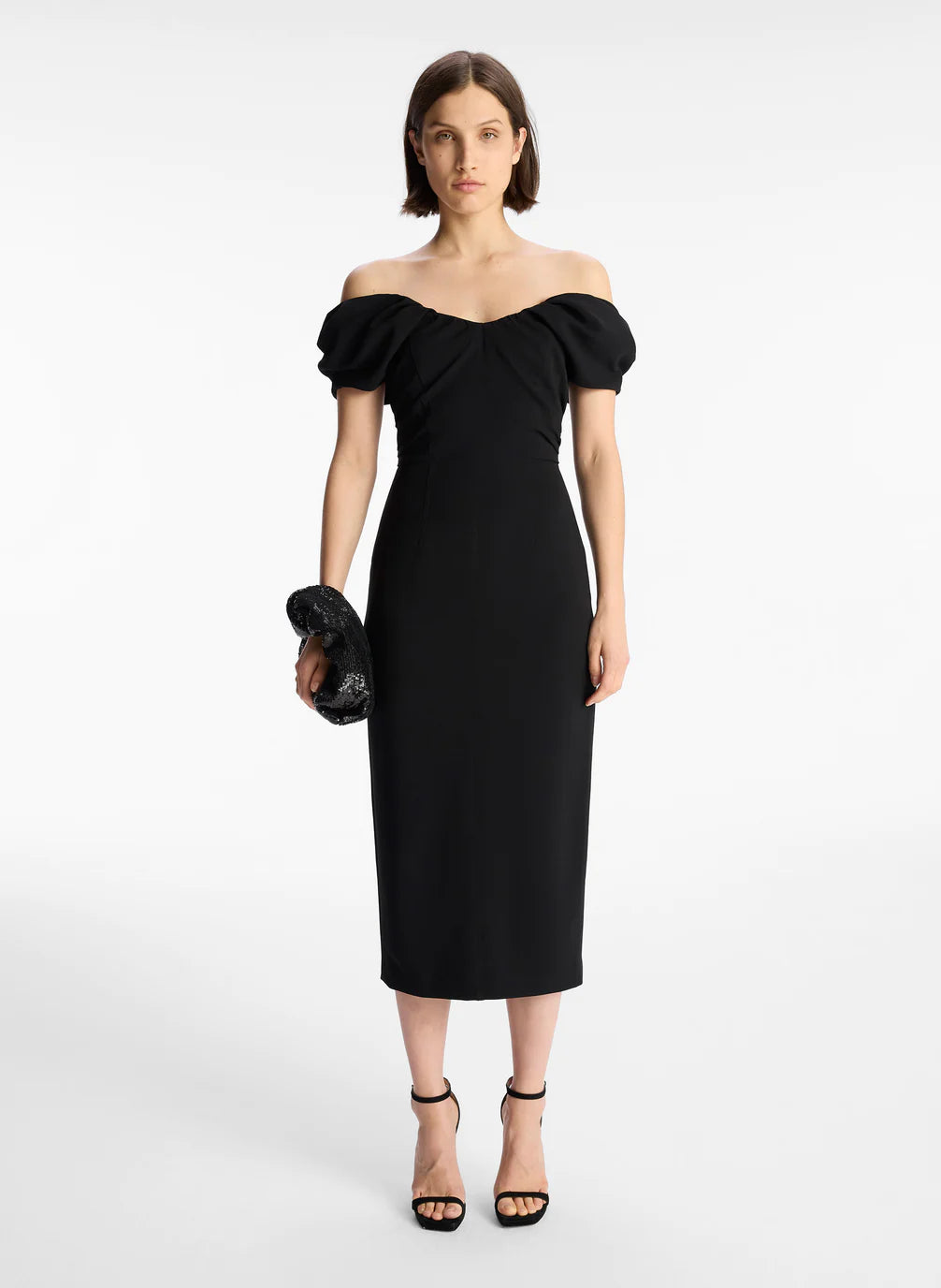 Nora Midi Dress - Black by A.L.C | 25 South Boutiques