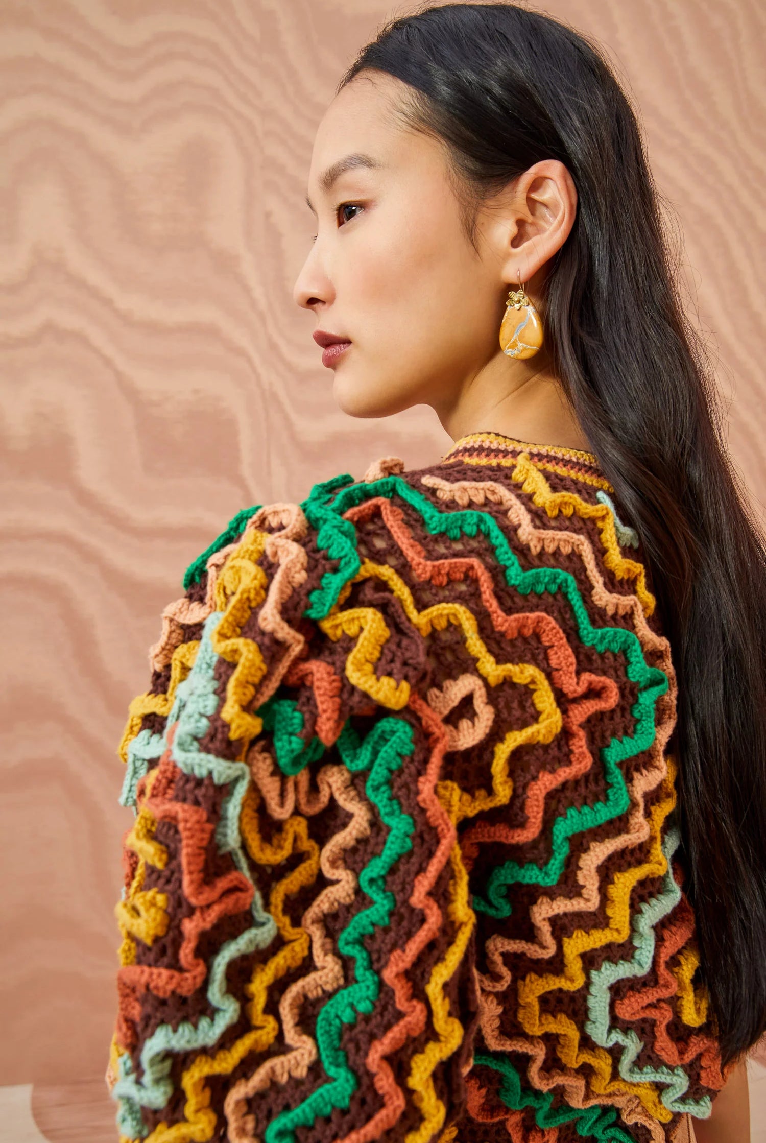 Kalila Top - Fire Opalite by Ulla Johnson — view 3