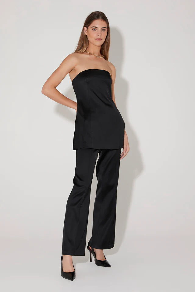 Orsun Strapless Top - Black by Hansen & Gretel — view 3