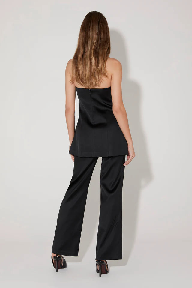 Orsun Strapless Top - Black by Hansen & Gretel — view 4