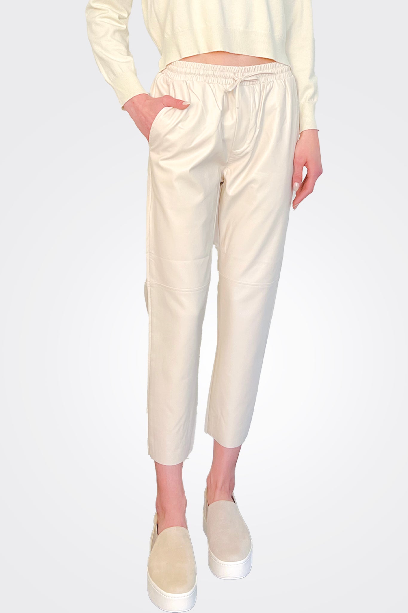 Fleetwood Pant - Pearl by Deluc — alternate view
