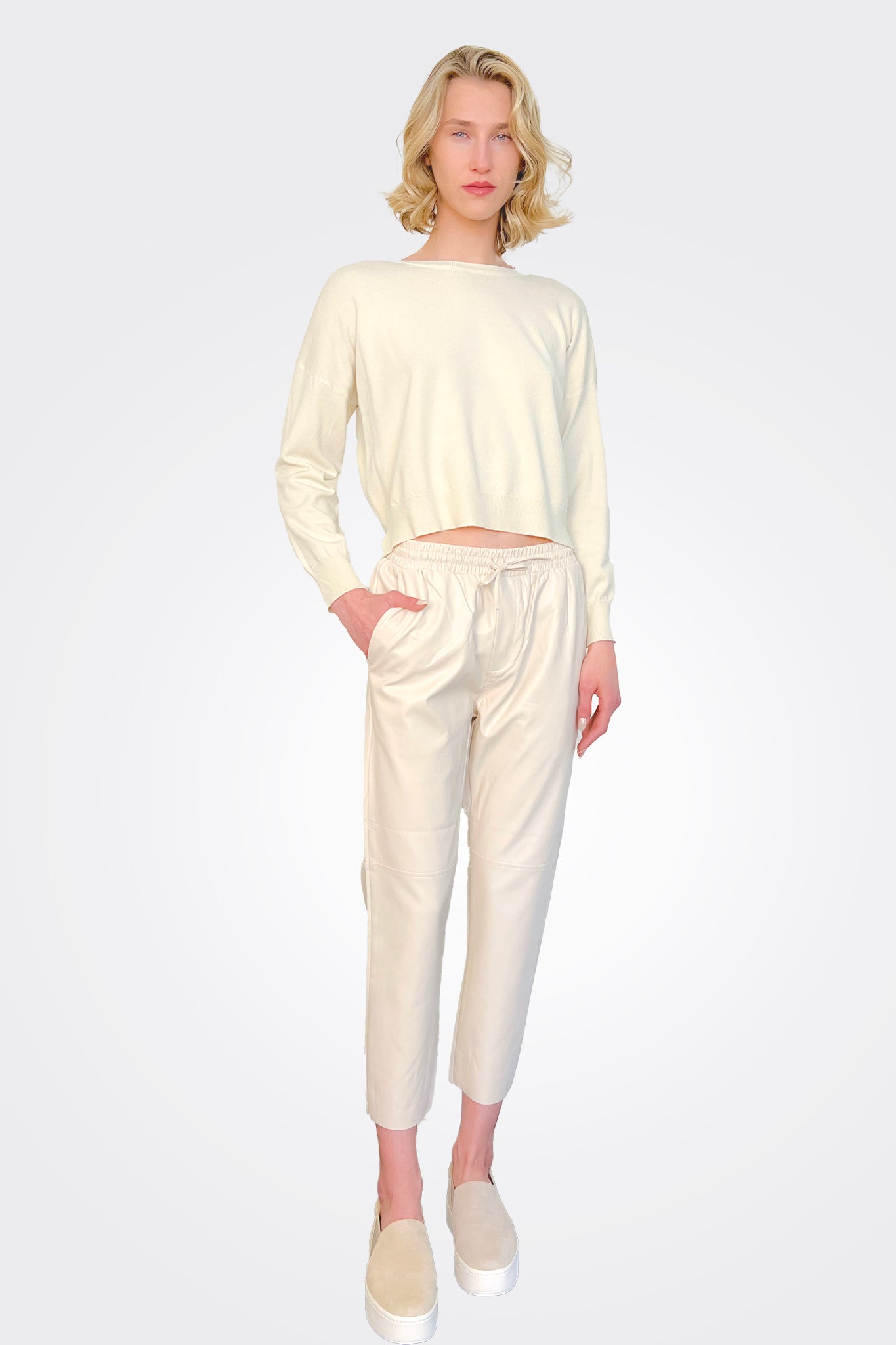 Fleetwood Pant - Pearl by Deluc | 25 South Boutiques