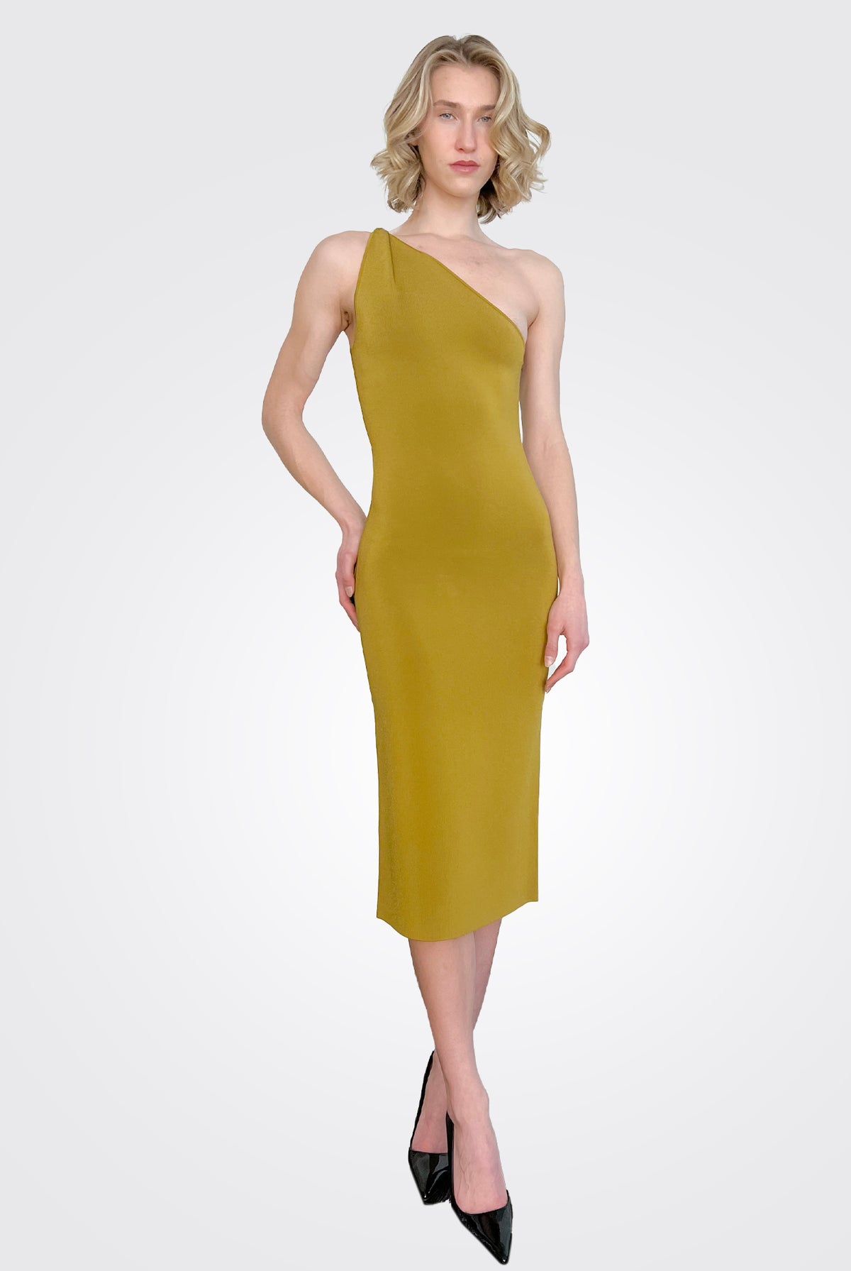 Persephone Dress - Olive by Galvan London | 25 South Boutiques