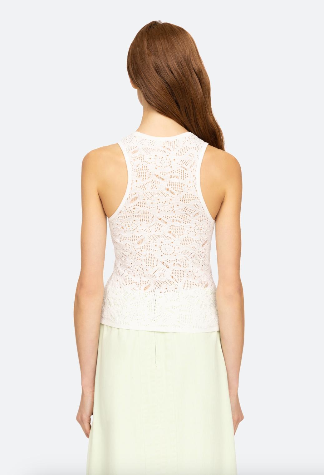 Nelle Lace Top - Cream by Sea NY — alternate view