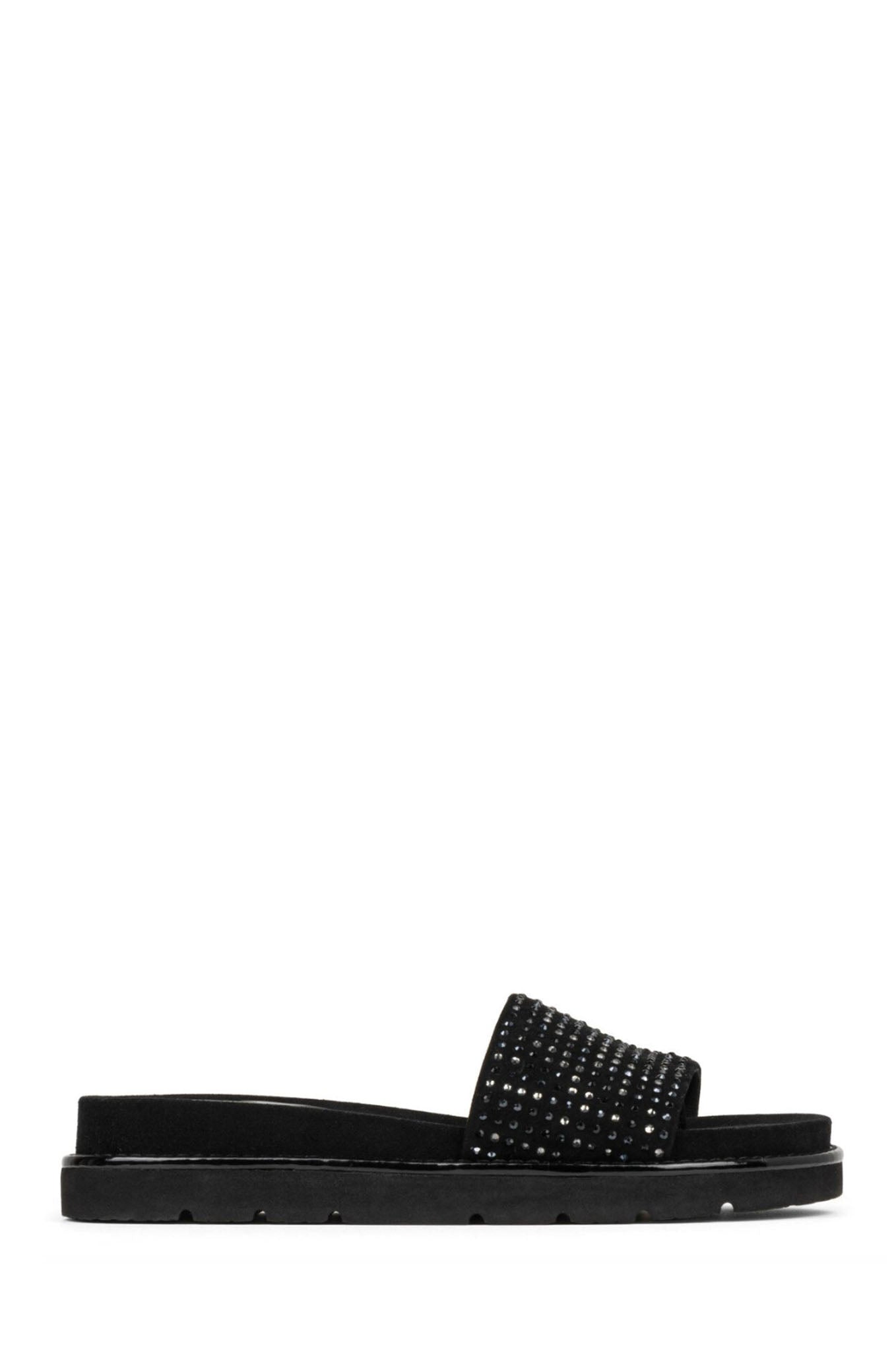 Joella Sandal - Black Embellished by Donald Pliner | 25 South Boutiques