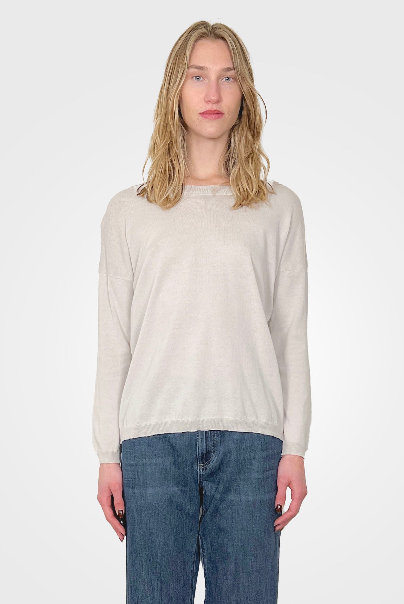 Long Sleeve Crew Neck Sweater - Grico by Private 0204 | 25 South Boutiques