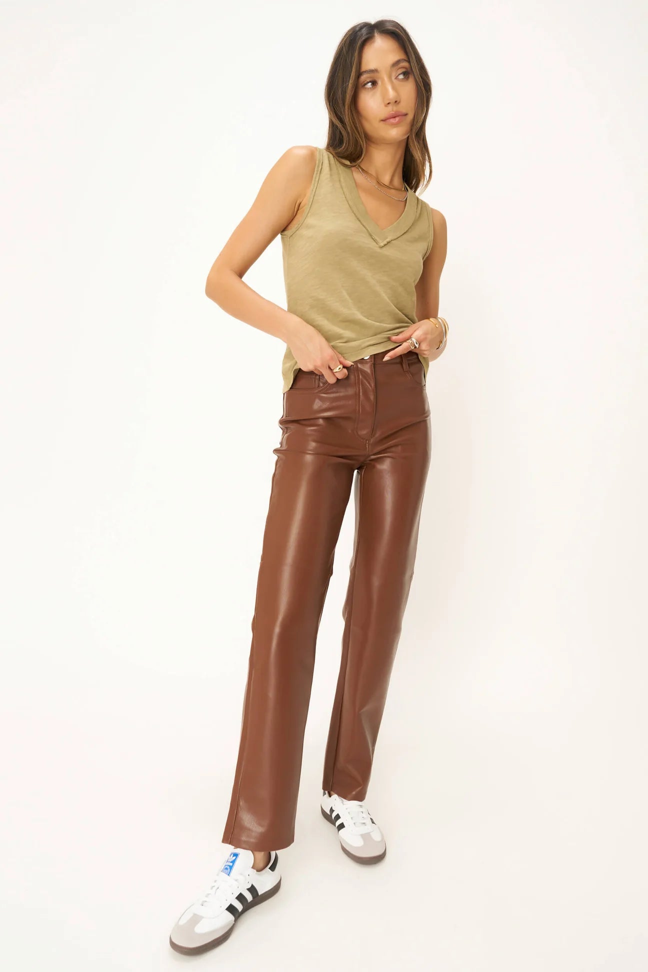 Let Me Know Relaxed Tank - Tumbleweed by Project Social T — view 3