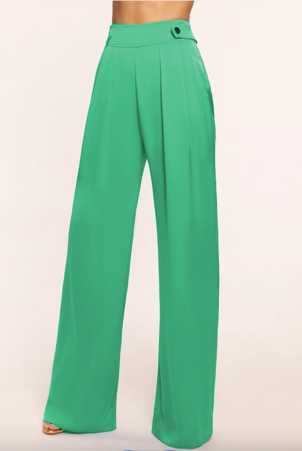 Leanna Wide Leg Pant - Sea Green by Ramy Brook — alternate view