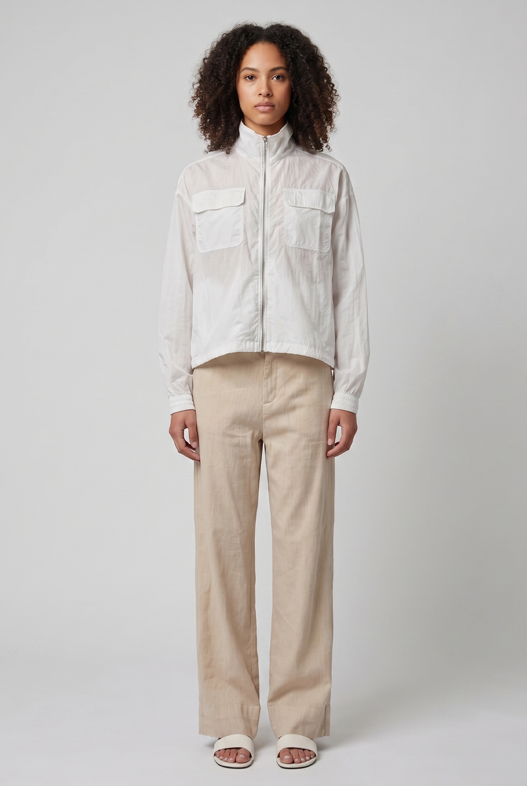 Rata Jacket - Grey Violet by Keeling — view 3