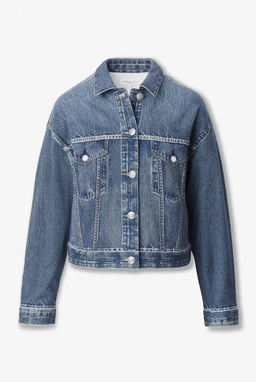 rb Miramar Trucker Jacket - Almeda by Rag & Bone — view 5