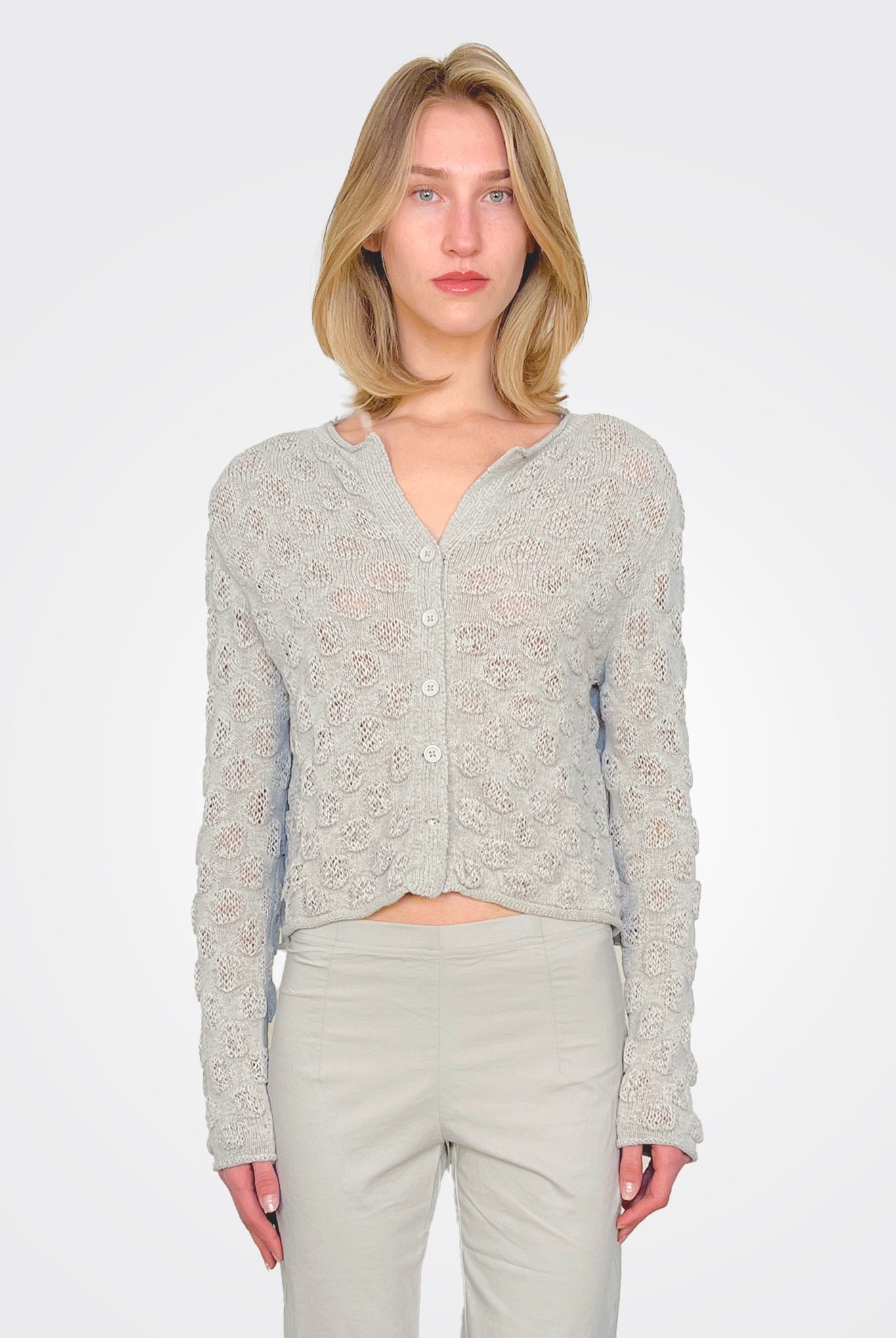 Cardigan - Grey by Rundholz | 25 South Boutiques