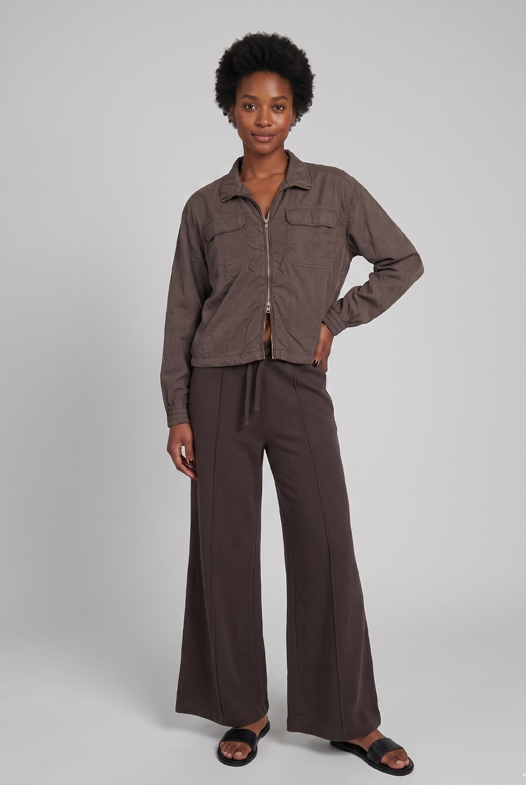 Rata Jacket - Black Bean by Keeling — view 3