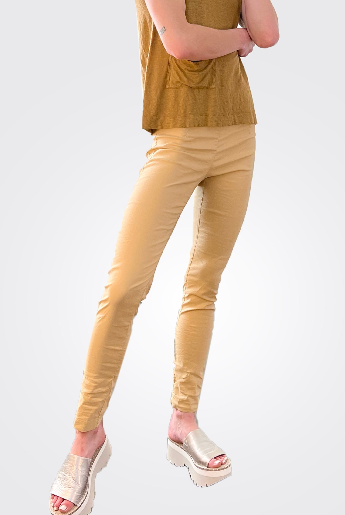 Slim Trousers - Corn by Rundholz — alternate view