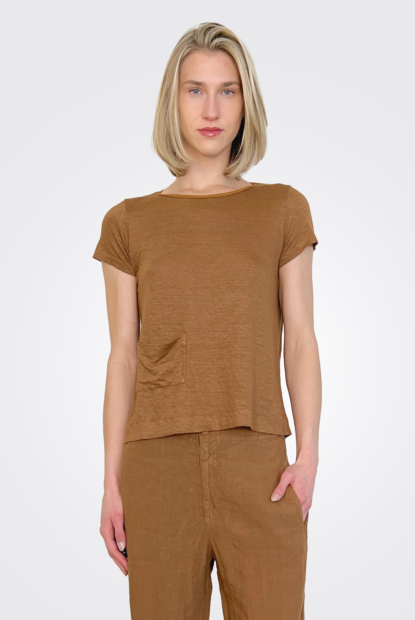 Pocket Tee - Rust by Transit Par-Such | 25 South Boutiques