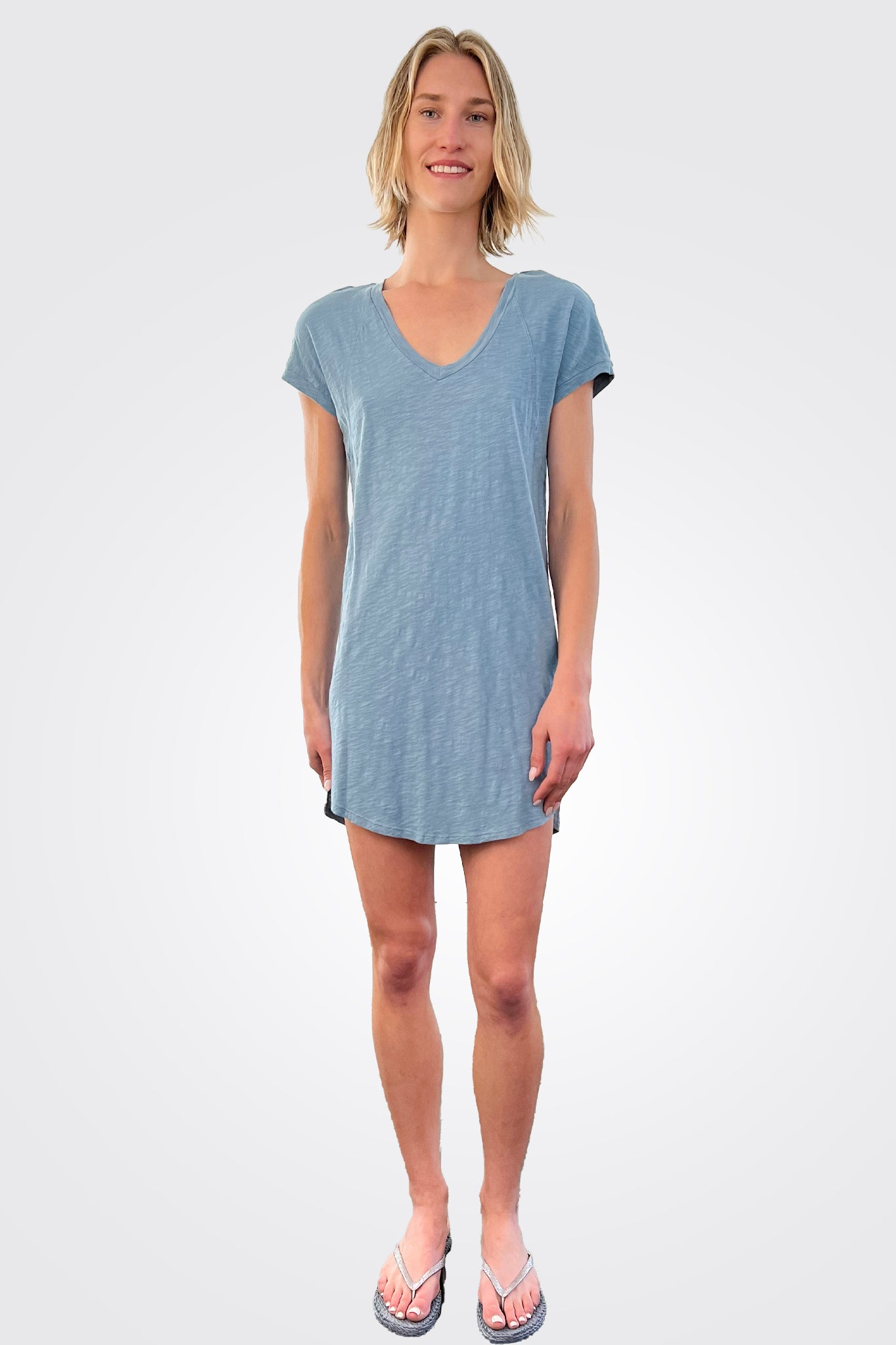 Raglan T Shirt Dress - River by Bobi | 25 South Boutiques