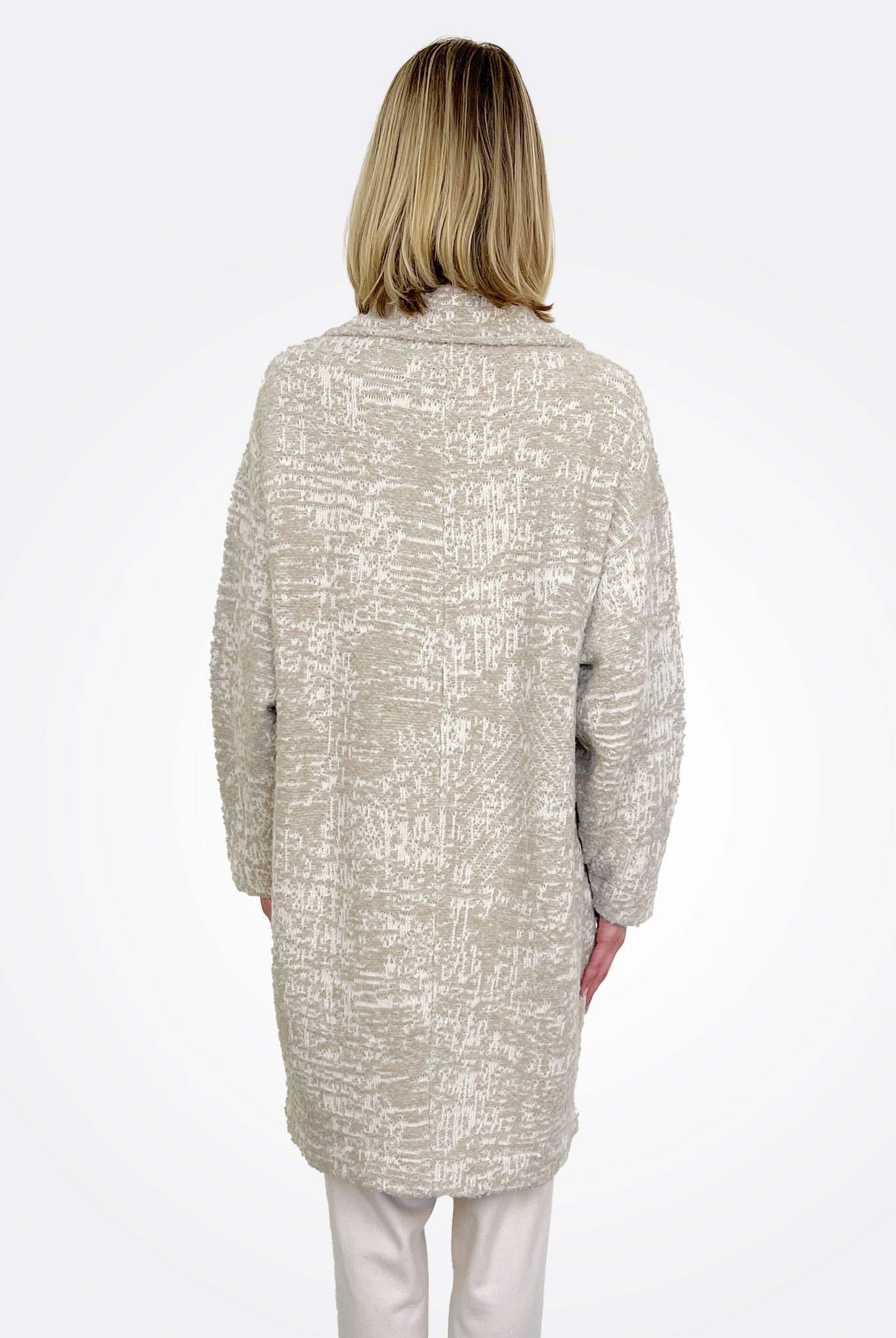 Pattern Mid Coat - Sand by Transit Par-Such — view 3