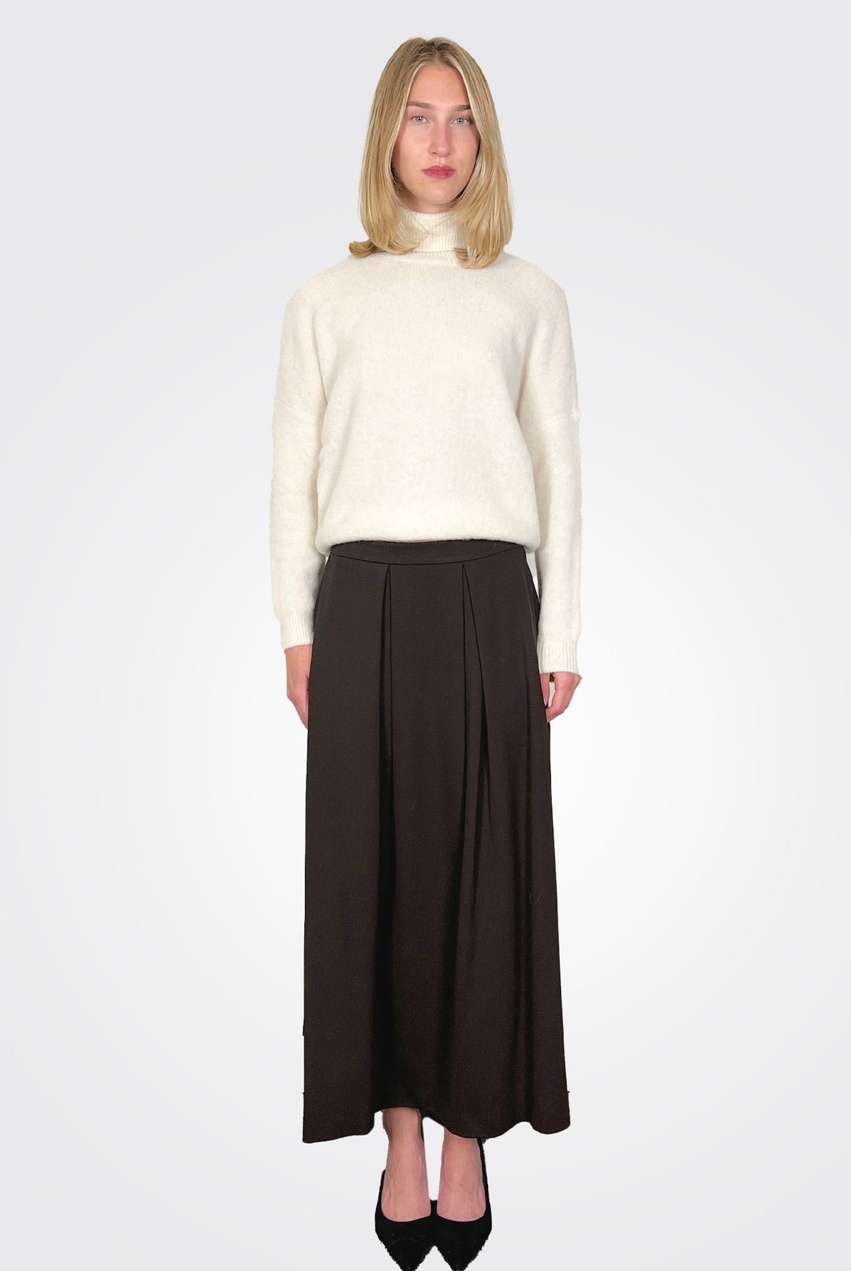 Molly Skirt - Brown by Liviana Conti | 25 South Boutiques