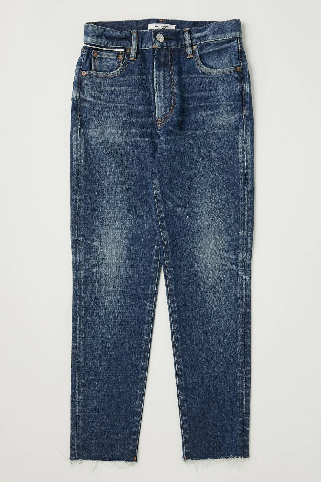 Sonyea Skinny High Rise Jean - Blue by Moussy — view 5