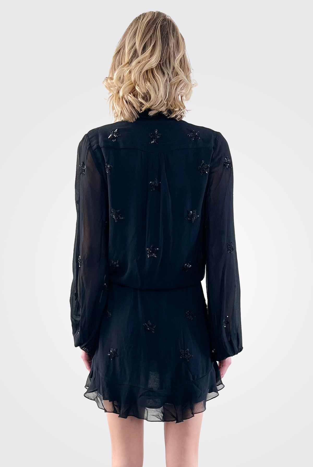Stellar Tunic Dress - Black by Rococo Sand — view 4