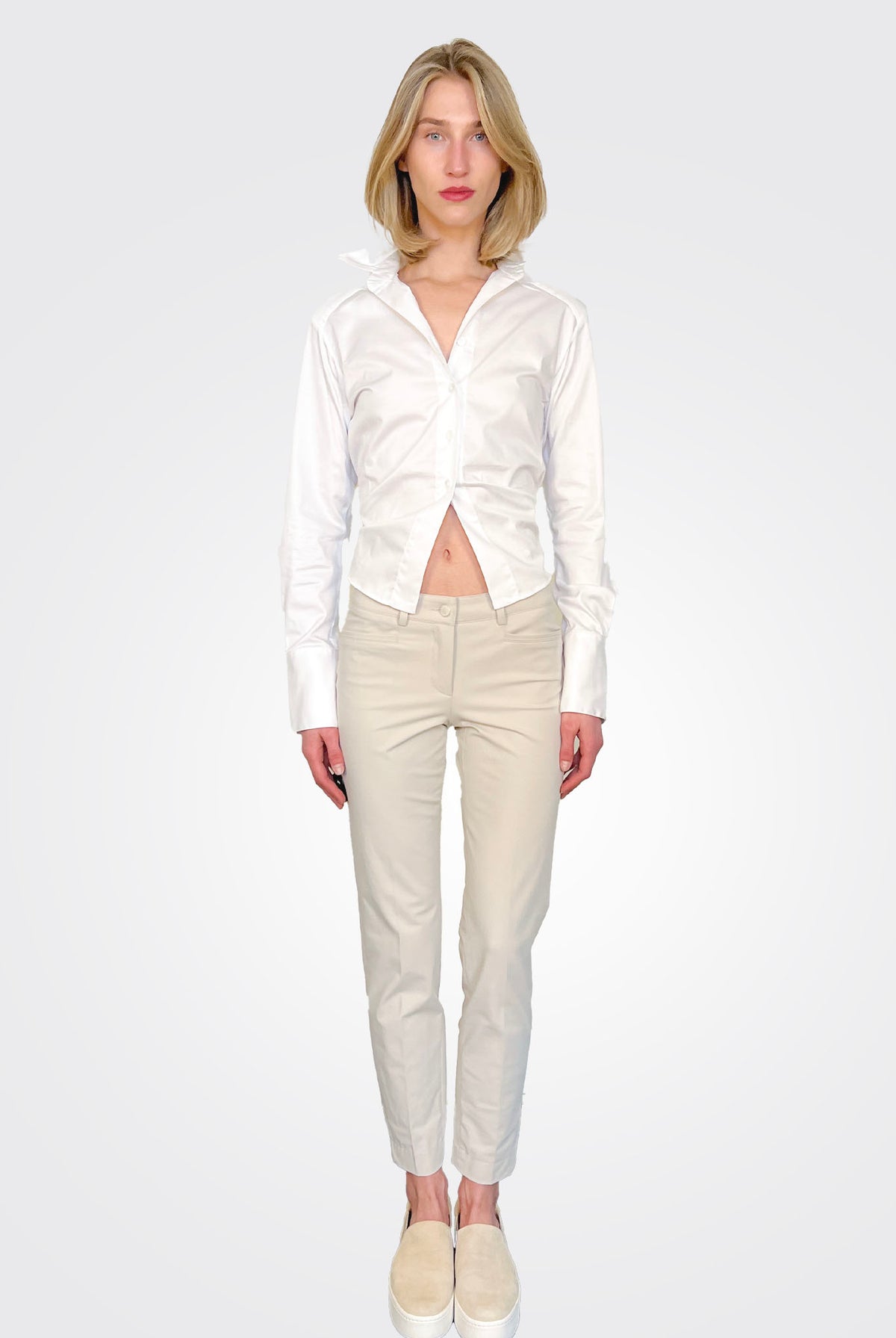 Renira Pants - Tan by Cambio — alternate view