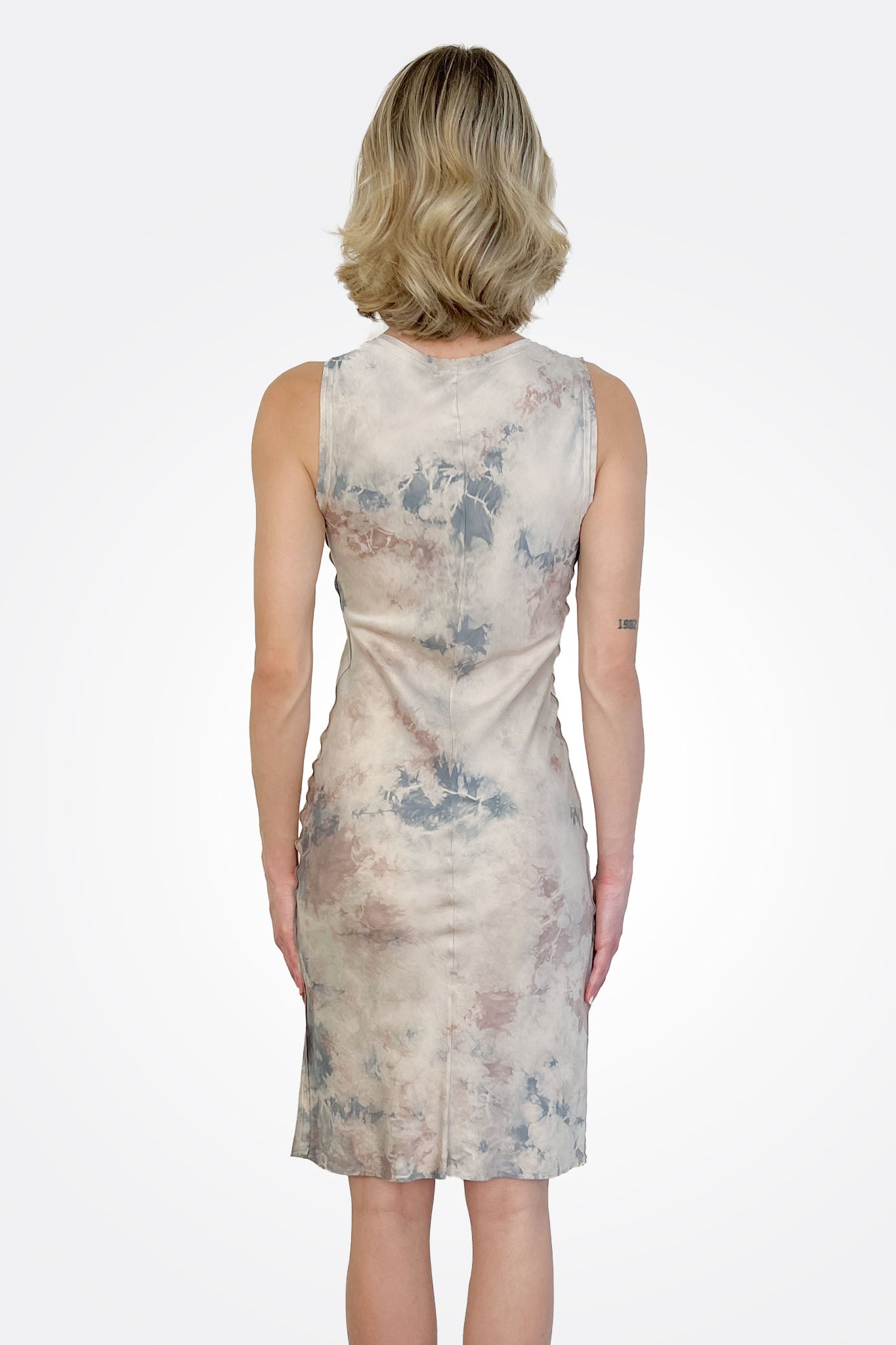 V Neck Short Shift Dress - Tokyo by Michelle Jonas — view 3