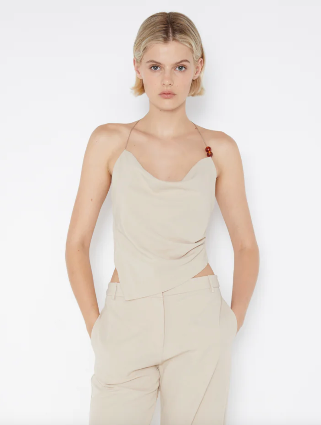 Desiree Halter Top - Sand by Bec & Bridge | 25 South Boutiques
