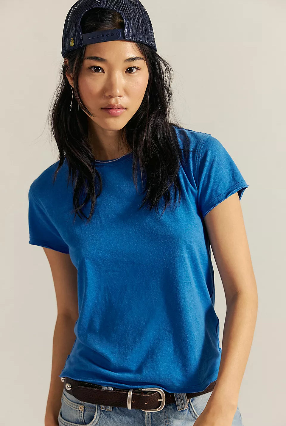 Nova Tee - Deep Water by Free People | 25 South Boutiques