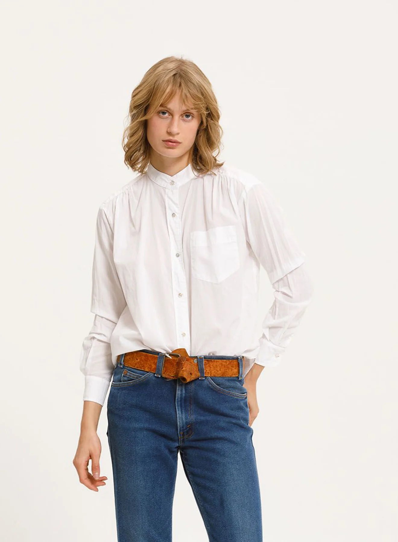 Ace Shirt - Pure White by Cali Dreaming | 25 South Boutiques