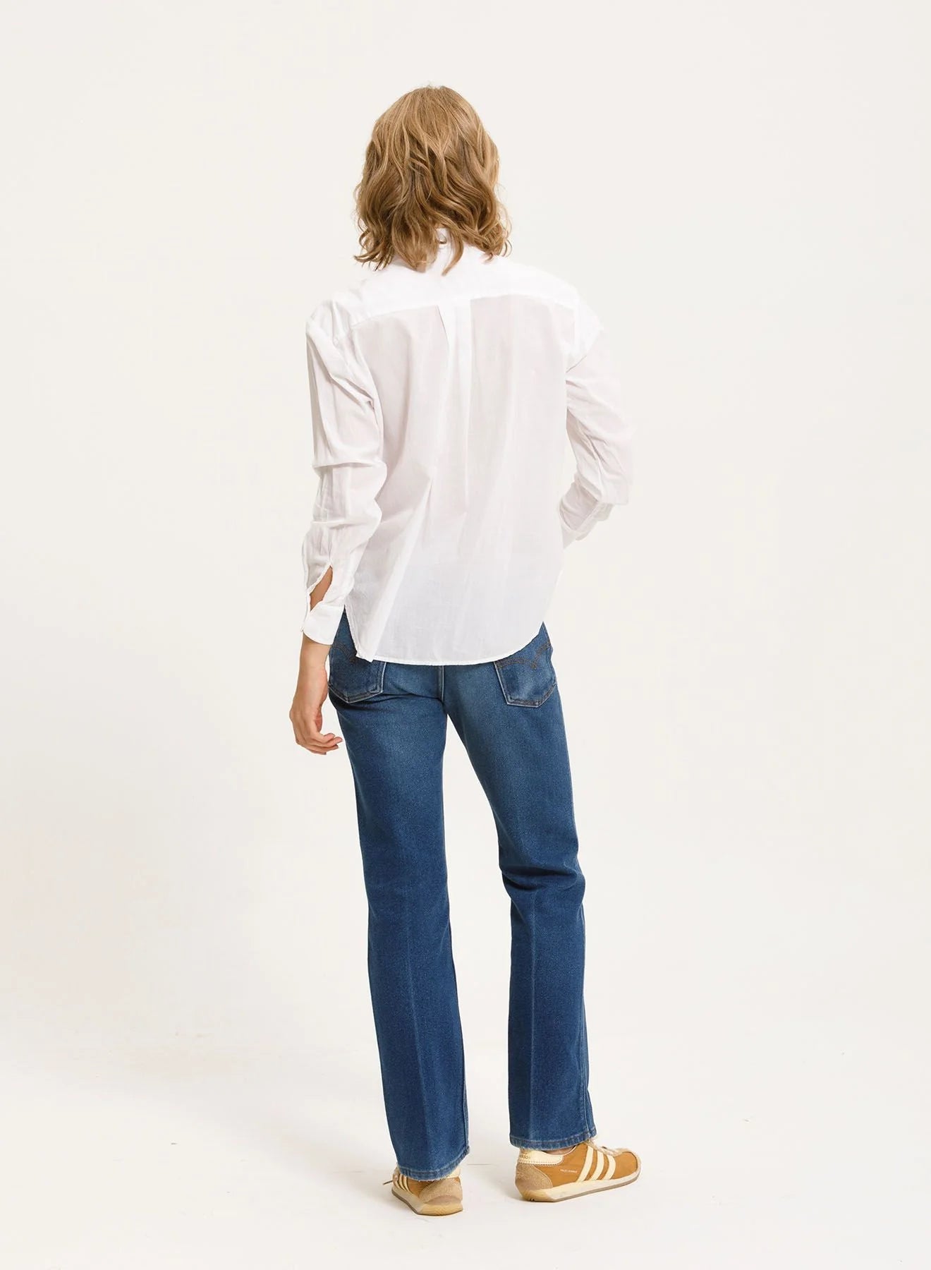 Ace Shirt - Pure White by Cali Dreaming — alternate view