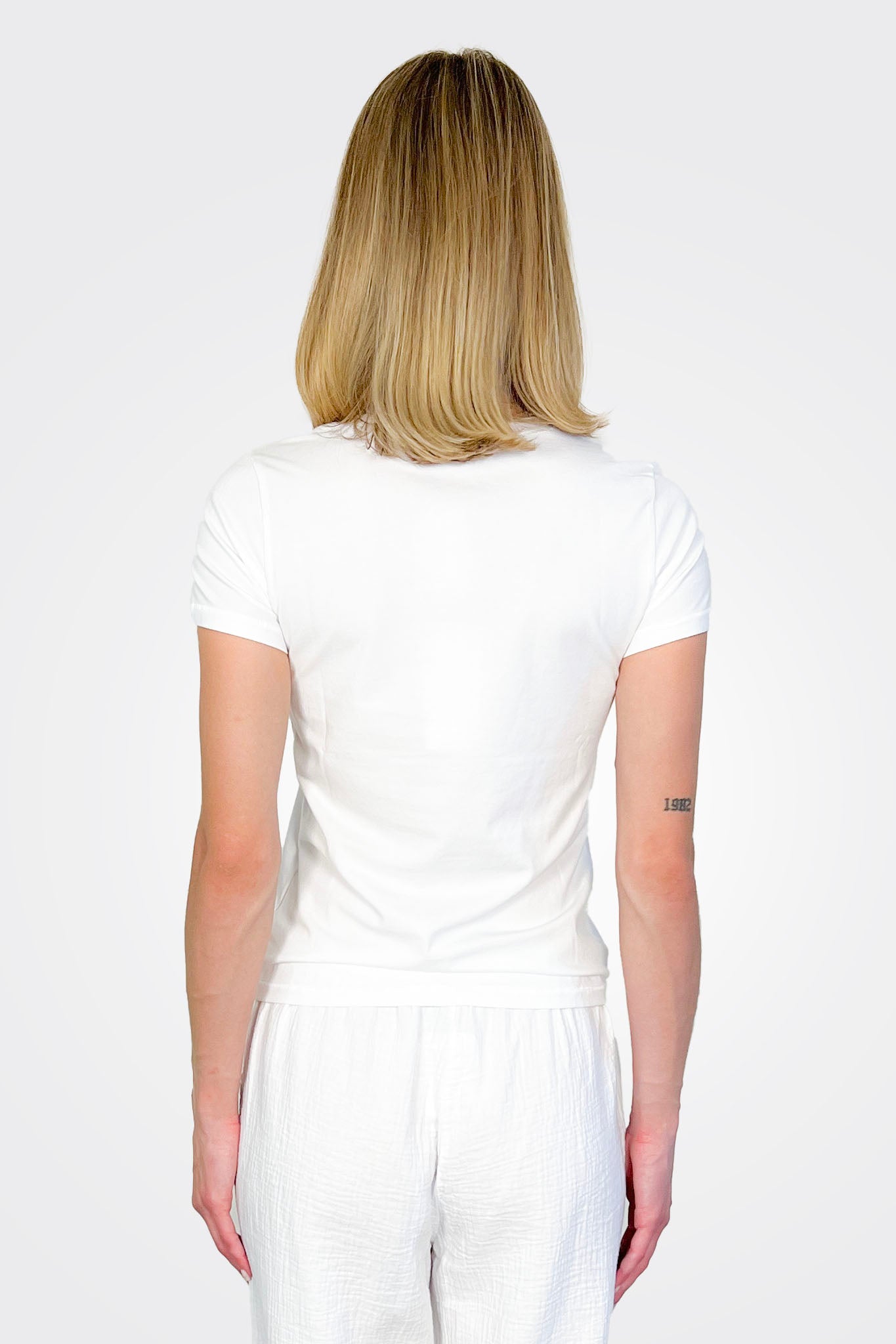 Everybody Tee - White by Dylan — alternate view